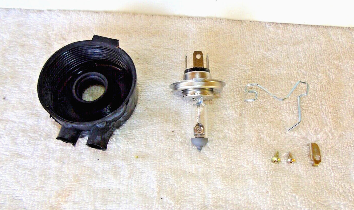Genuine Scooter Company Headlight, Bulb, Boot, Hardware OEM# 98121235351