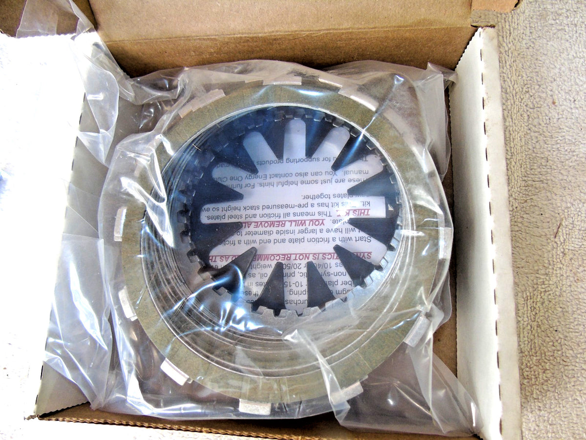 Harley Davidson High Performance Belt Drivers Clutch Plate Kit W/ Extra Plate