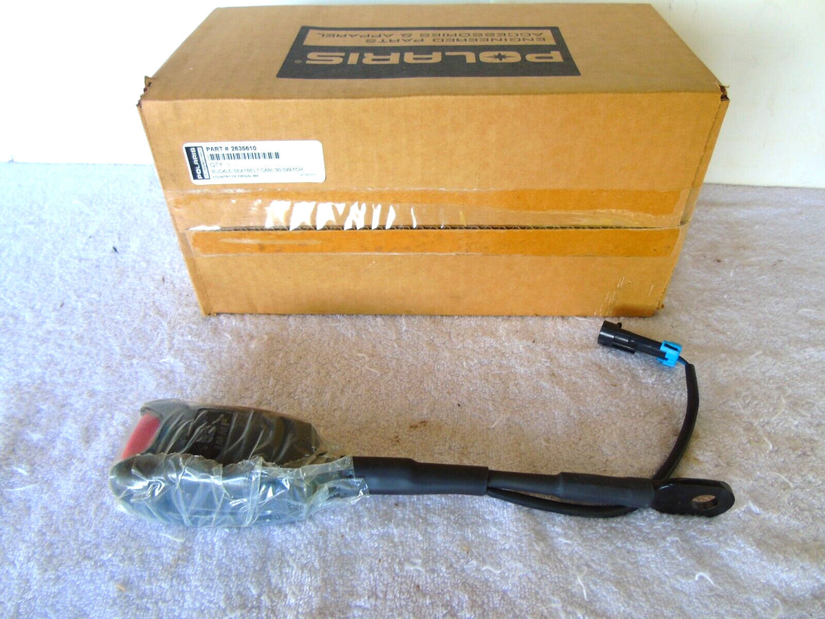 Polaris RZR 1000 XP XP4 General 1000 Seat Belt Buckle with Switch OEM # 2635610