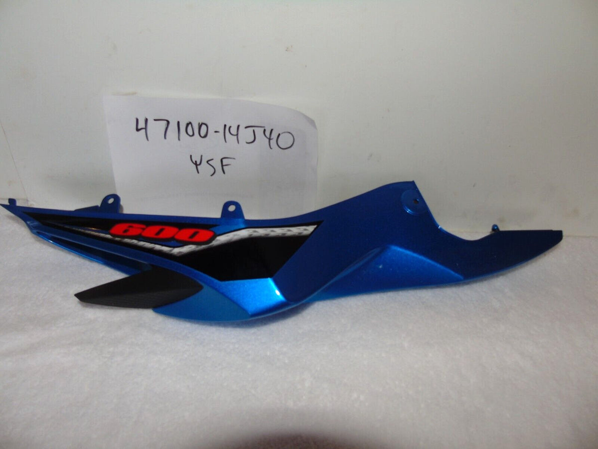 Suzuki GSX-R 600 RH Frame Cover 2014 New OEM # 47100-14J40-YSF